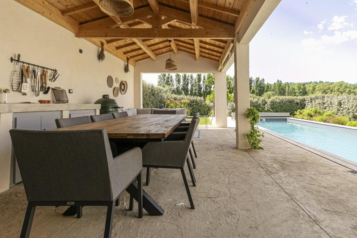 Onze Villa In Provence, Mont Ventoux, New Luxury Villa, Private Pool, Stunning Views, Outdoor Kitchen, Big Green Egg Malaucene Bagian luar foto