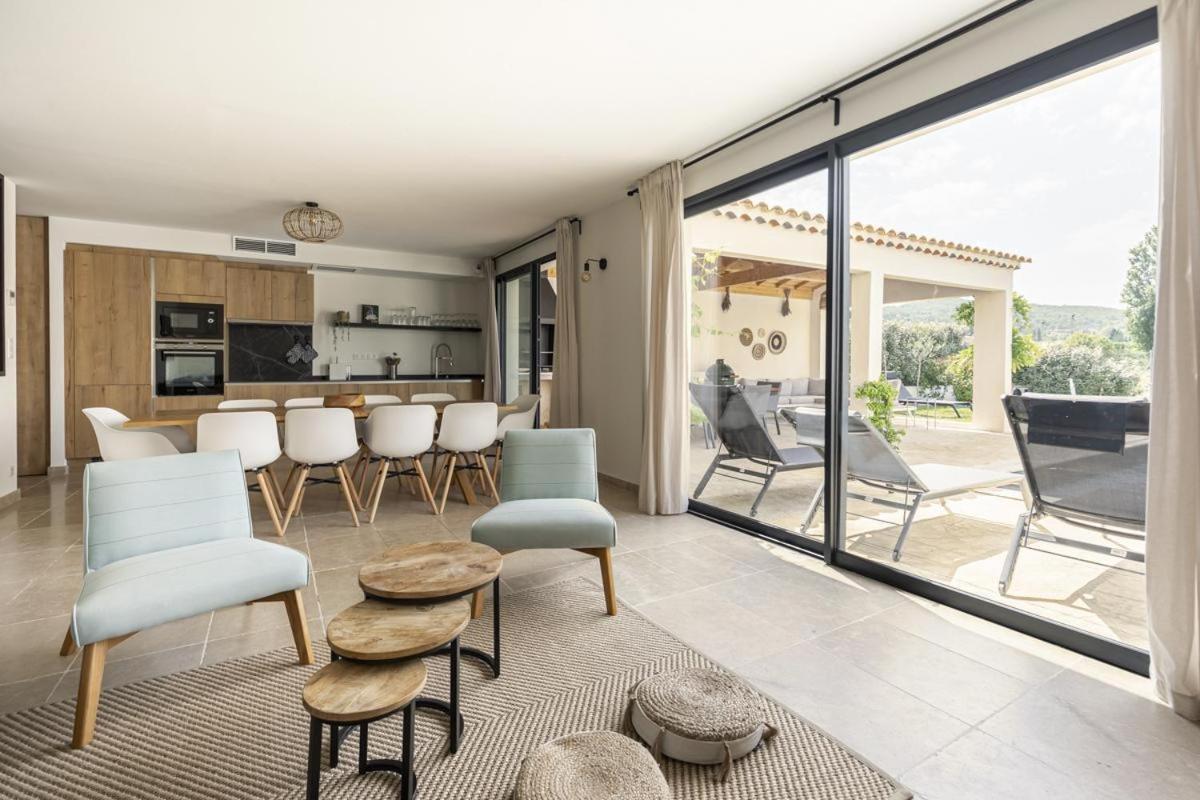 Onze Villa In Provence, Mont Ventoux, New Luxury Villa, Private Pool, Stunning Views, Outdoor Kitchen, Big Green Egg Malaucene Bagian luar foto